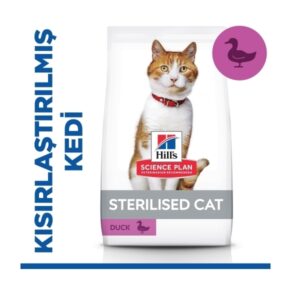 Hill's Sterilised Ördekli Kısırlaştırılmış Kedi Maması 1,5 Kg