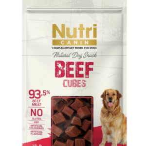 Nutri Canin %93,5 Sığır Etli Tahılsız Küp Köpek Ödül Maması 80gr