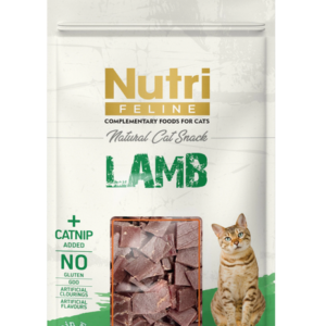 Nutri Feline Kuzu ve Kedi Otlu Kedi Ödül Maması 50 Gr