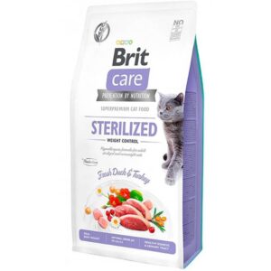 Brit Care Hypo-Allergenic Ördekli Tahılsız Kısırlaştırılmış Kedi Maması 2 kg